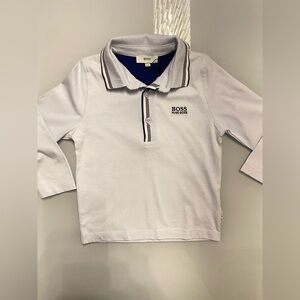 Hugo boss boys polo long sleeve size 3 years
